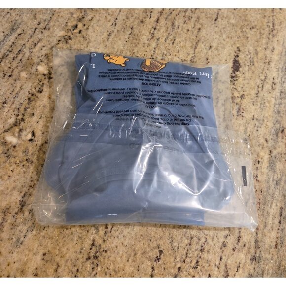 Life is Good Size XS Winnie the Pooh Life Isn't Easy Blue Crusher Tee - Picture 14 of 14